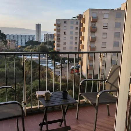 Bright With Balcony In Apartament Ajaccio (Corsica)